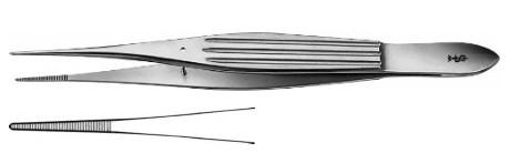 МАКІНДО ДЕЛ. ГЛАДК. ПІНЦЕТ 150MM